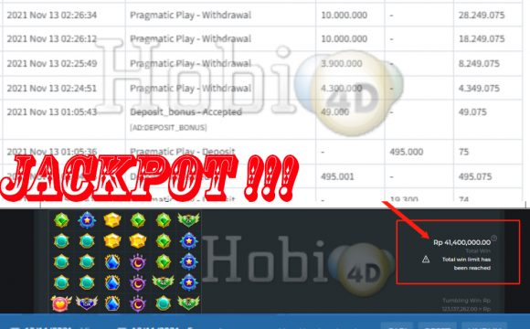 BUKTI JACKPOT SLOT GAMES Rp 43.200.000 MEMBER HOBI4D