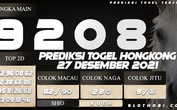 PREDIKSI TOGEL HONGKONG 27 DESEMBER 2021