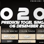 PREDIKSI TOGEL SINGAPORE 06 DESEMBER 2021