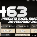 PREDIKSI TOGEL SINGAPORE 28 FEBRUARI 2022