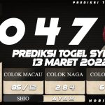 PREDIKSI TOGEL SYDNEY POOLS 13 MARET 2022