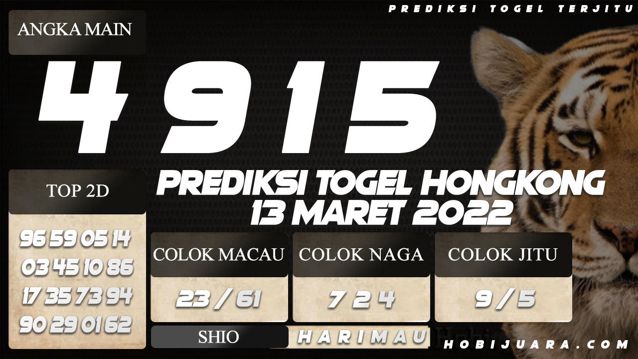 PREDIKSI TOGEL HONGKONG POOLS 13 MARET 2022