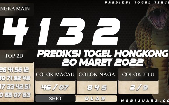 PREDIKSI TOGEL HONGKONG 20 MARET 2022