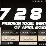 PREDIKSI TOGEL SENTOSA 4D 07 APRIL 2022