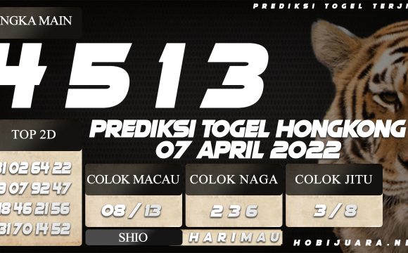 PREDIKSI TOGEL HONGKONG 07 APRIL 2022