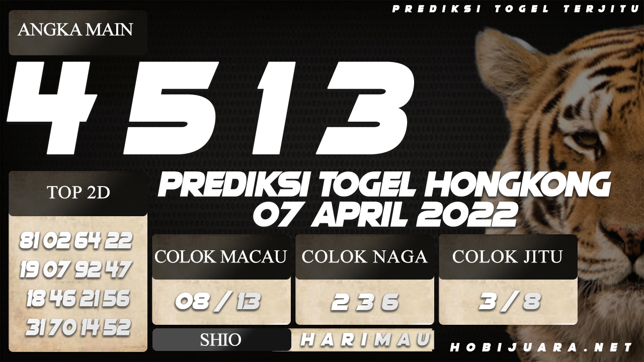 PREDIKSI TOGEL HONGKONG 07 APRIL 2022