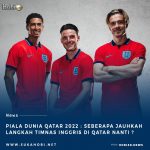 Piala Dunia Qatar 2022 : Seberapa Jauhkah Langkah Timnas Inggris Di Qatar Nanti ?