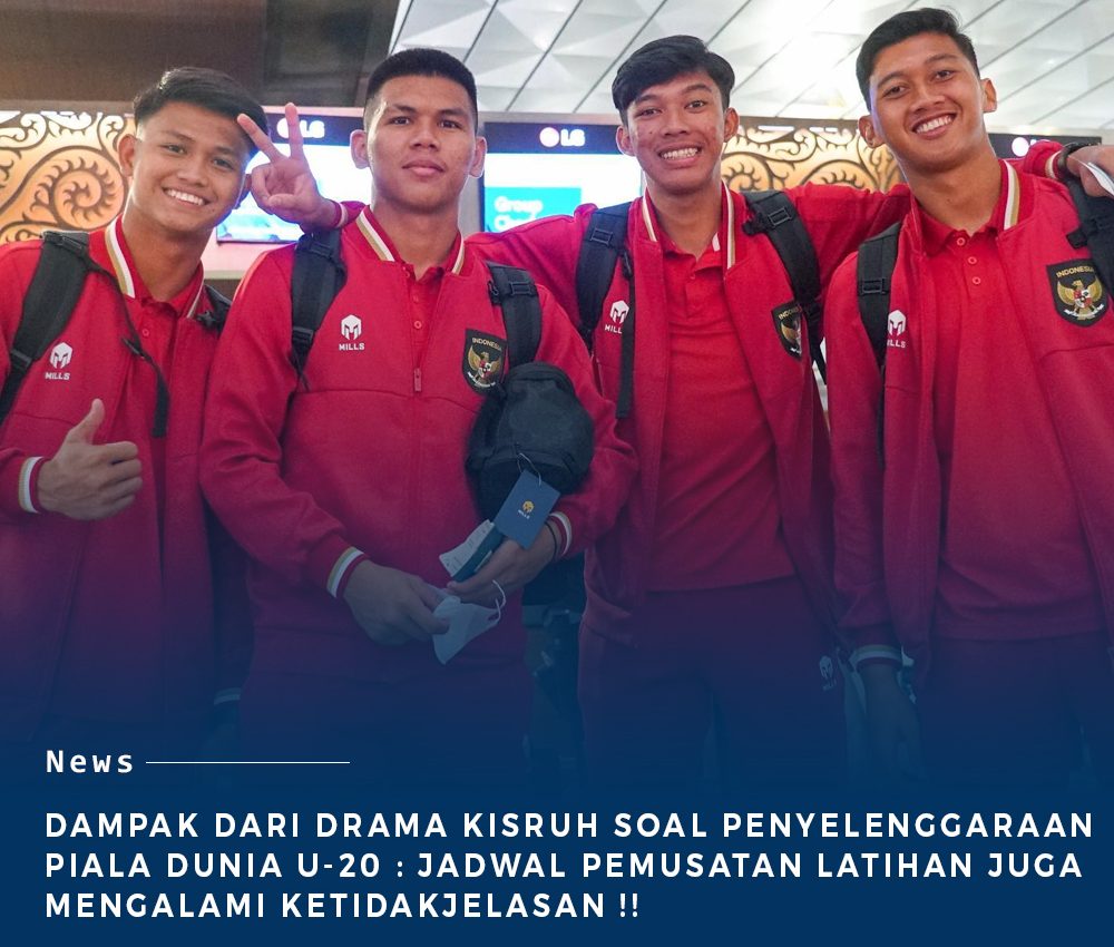 Buntut Dari Drama Piala Dunia U20 Skuad Timnas Indonesia Muda Belum Pasti Jalani Pemusatan Latian