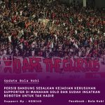 Persib Menyesali kejadian Kerusuhan di stadion Manahan Solo Dan sudah akui Minta Fans persib bandung tak hadir