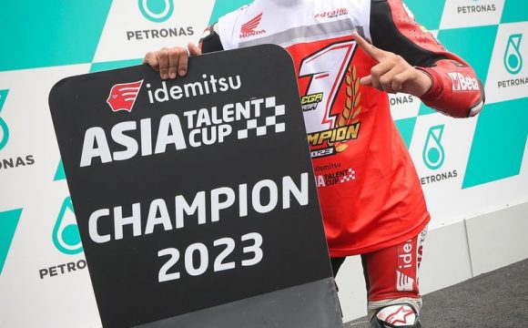 Veda Ega Ukir Sejarah Jadi Pembalap Asal Indonesia Pertama yang Juara Umum Asian Talent CUP